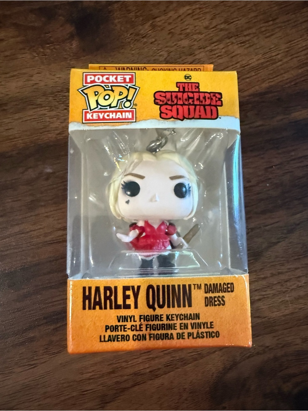 Funko Pocket Pop! Keychain: The Suicide Squad - Harley Quinn (Damaged Dress)